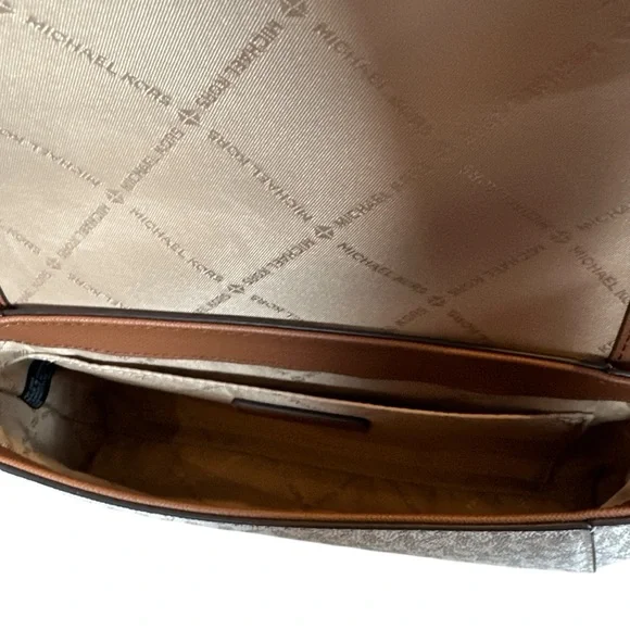 MICHAEL Michael Kors NWT Jet Set Convertible Pouchette Crossbody - Picture 11 of 13